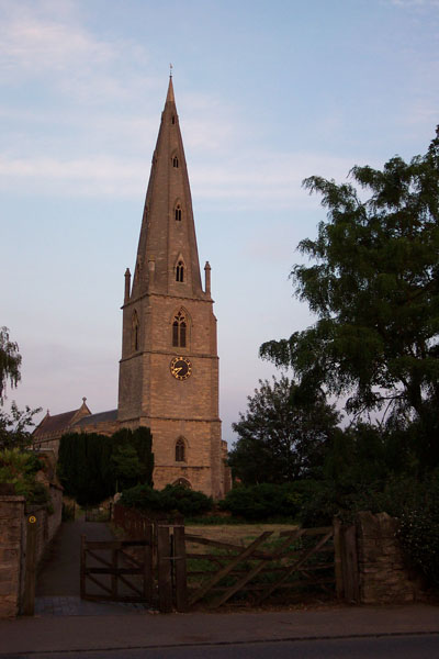 The Anglican church in Olney
