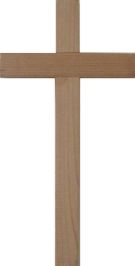 Wooden cross representing the Christian faith